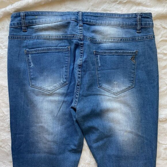 V.I.P Jeans Skinny Crop Denim Jeans - Women’s 15/16 - Picture 2 of 8